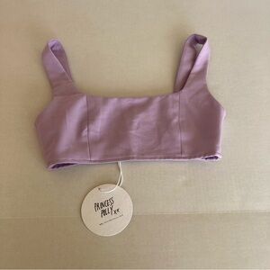 Princess Polly Huxley Lilac Crop Top Bra Women’s Size 2